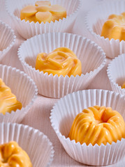 cupcakes with frosting and sprinkles