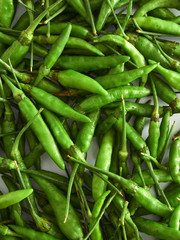 green chili peppers peppers