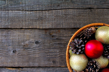 happy magic holiday merry christmas new year rustic background