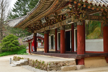 Buddhist monastery Bohen in North Korea