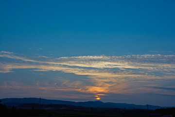 美しい夕焼け空