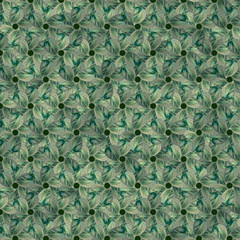 Seamless symmetrical random pattern design background.