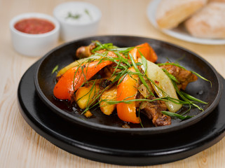 chicken with vegetables