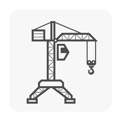 tower crane icon