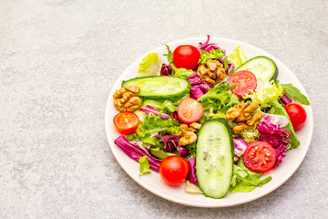 Fresh vegetables cooking background