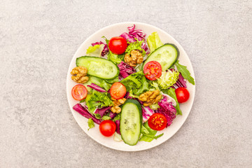 Fresh vegetables cooking background