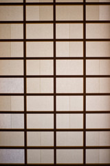 Japanese style of Paper window