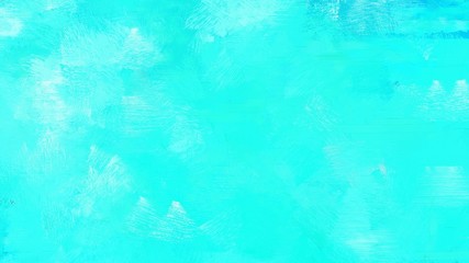 abstract turquoise, pale turquoise and aqua marine watercolor background with copy space for your text or image