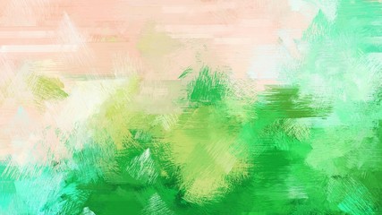 tea green, antique white and lime green color brushed stroke background. vintage texture can be used for wallpaper, cards, poster or creative fasion design elements
