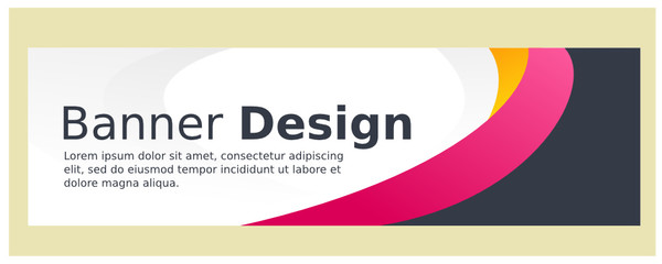 Web banner design 