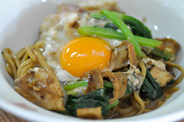 noodle, Chinese noodle or egg noodle