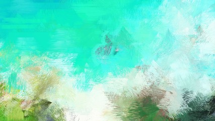 turquoise, bright turquoise and pale turquoise color grunge paper background. can be used for wallpaper, cards, poster or creative fasion design elements