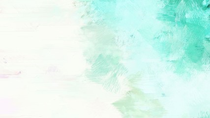 Fototapeta na wymiar honeydew, medium turquoise and aqua marine color grunge paper background with copy space for your text or image