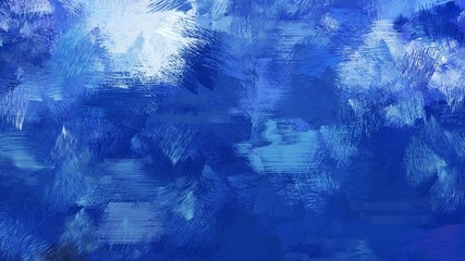 old brush strokes background with strong blue, powder blue and corn flower blue colors. graphic can be used for wallpaper, cards, poster or creative fasion design elements