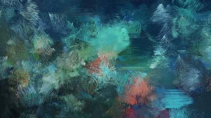 dark slate gray, medium aqua marine and rosy brown color brushed stroke background. vintage texture can be used for wallpaper, cards, poster or creative fasion design elements