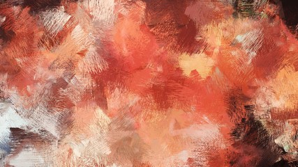 Fototapeta premium grunge dirty brush strokes background with indian red, very dark pink and wheat colors. can be used for wallpaper, cards, poster or creative fasion design element