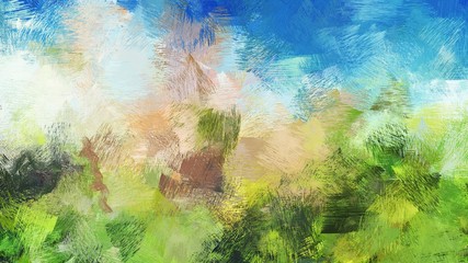 painting brush texture with pastel gray, teal blue and olive drab colors. can be used for wallpaper, cards, poster or creative fasion design elements