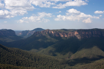 At Evan's Lookout in Blue Mountains