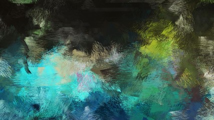 broad brush strokes background with very dark blue, dark gray and medium turquoise colors. graphic can be used for wallpaper, cards, poster or creative fasion design elements
