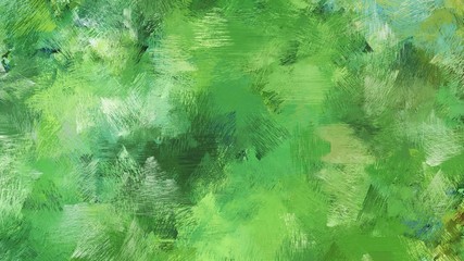 grunge dirty brush strokes background with moderate green, tea green and dark sea green colors. can be used for wallpaper, cards, poster or creative fasion design element