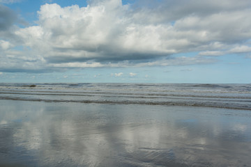 Sea landscape, Ameland, Wadden island, The Netherlands