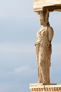 Detail of the Erechtheion temple