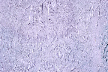 Light lavender texture on canvas. A sample of the interior in a commercial space, design repair in the house