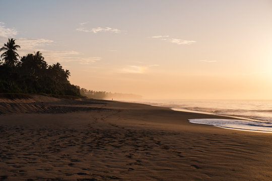 Sunrise on the beach