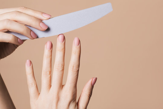 Woman Doing Manicure
