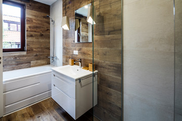 Contemporary bathroom