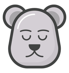 Polar Bear Face