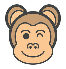 Winking Eye Monkey