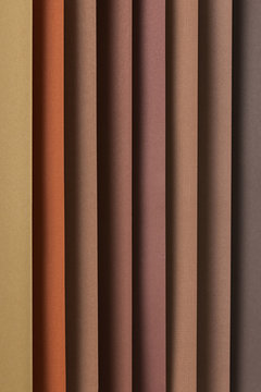 Brown palette paper design