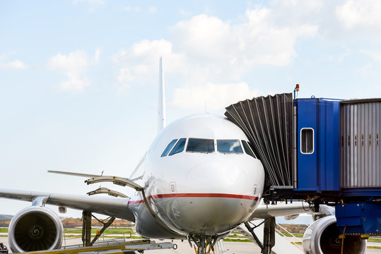 Aircraft parked