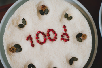 Rice cake on 100th day celebration
