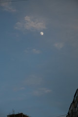 moon and clouds