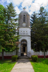 Fototapeta na wymiar Entrance in the Church