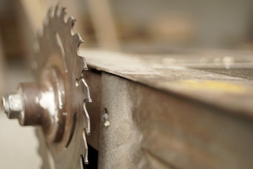  Old Rusty Circular Close Up    