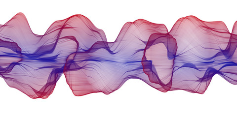 Abstract background of smoke. Illustration.