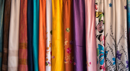 Textile for clothing in Myanmar