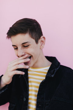 Teen portrait.