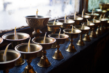 Tibet style Yak oil lamp