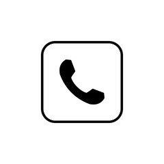 Call icon vector. Phone icon vector. mobile phone. telephone icon