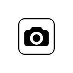 Camera Icon. Camera symbol. Camera vector icon