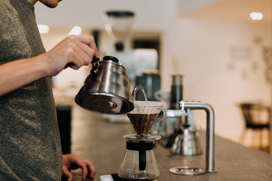 Portraits of workers from coffee bar.