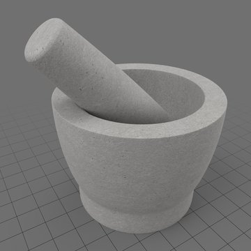 Mortar and pestle