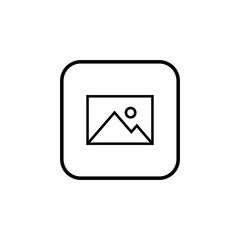 Picture icon vector. photo gallery icon vector