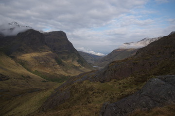 Three Sisters in Glen Coe