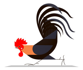 Running cock