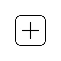 Obraz premium Plus Icon vector. Add icon. Addition sign. Medical Plus icon